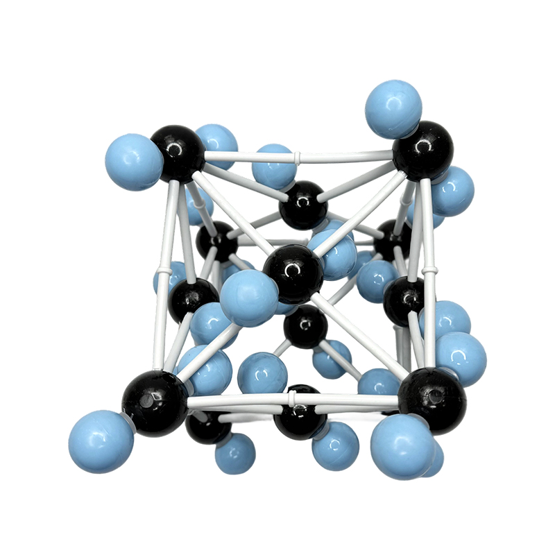 Exemplar chemiae hypotheticum student studio carbonii dioxide cristal structurae exemplar