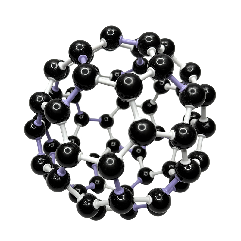 Apparatum chemiae carbonis 60 exemplar structurae hypotheticae de C60