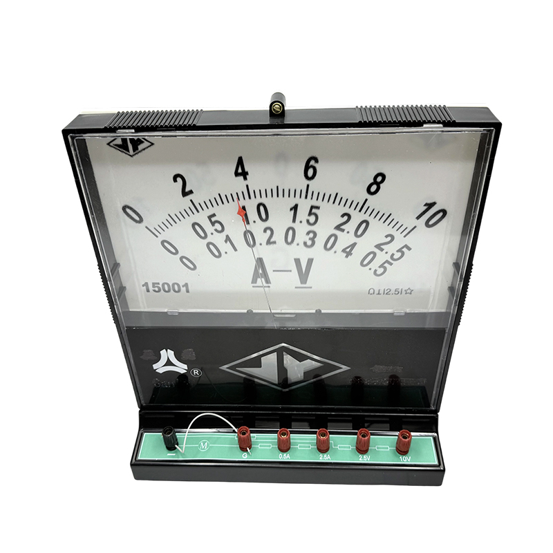 Instrumenta docere instrumenta corporis electrica circa experimentum instrumenti experimenti demonstrant analog electricum ammeter voltmeter
