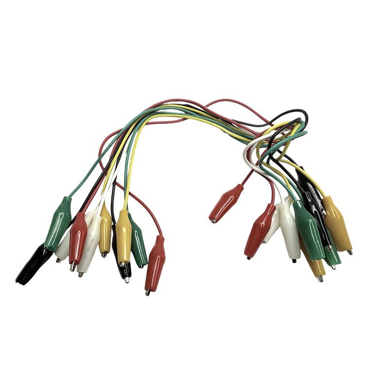 Tectum apparatu connectens filum pro officina electrica crocodilus clip filum