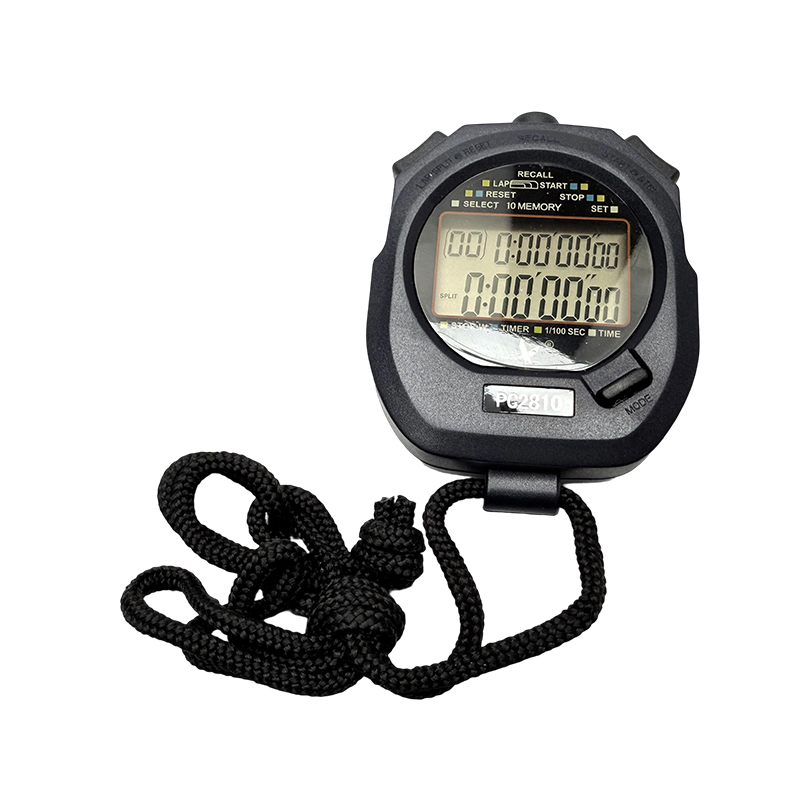 Geminus ordo 10-segmentum stopwatch 0.01S stopwatch timor / physica / officinarum instrumentorum