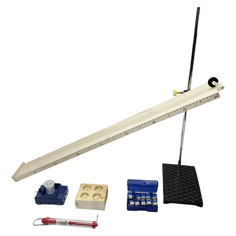 Facilis friction test fabrica ad experimentum physicae demonstrationis scholasticae material/inclinatae & trudit