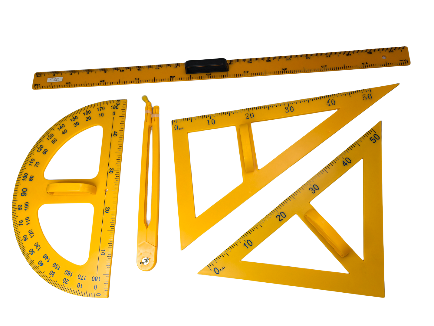Schola Stacionarii Geometrica Math Scale Tools Protractor Trianguli Principes Teaching Set